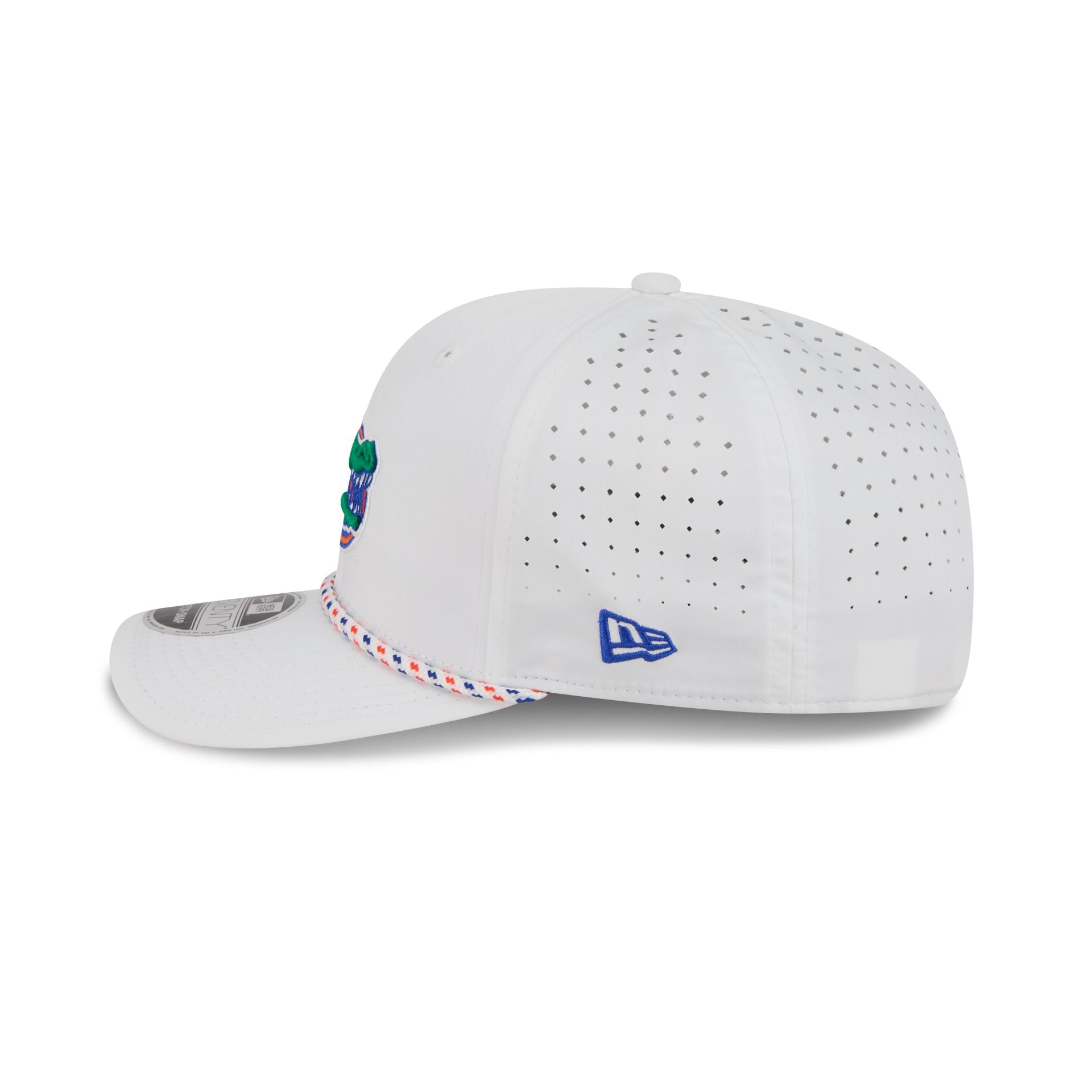 Florida Gators Optic White Performance Rope 9SEVENTY Stretch-Snap Hat
