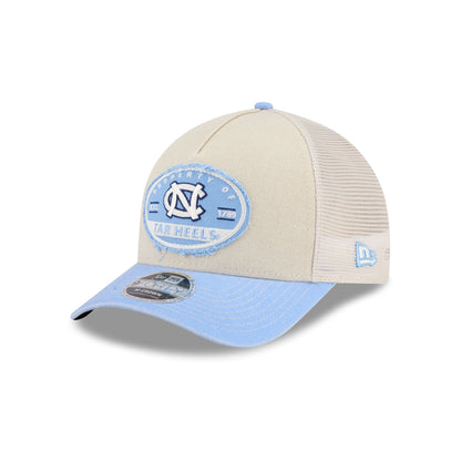 North Carolina Tar Heels Frayed 9FORTY M-Crown A-Frame Trucker Hat
