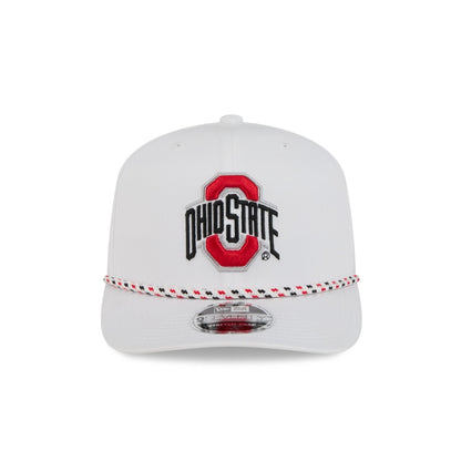 Ohio State Buckeyes Optic White Performance Rope 9SEVENTY Stretch-Snap Hat