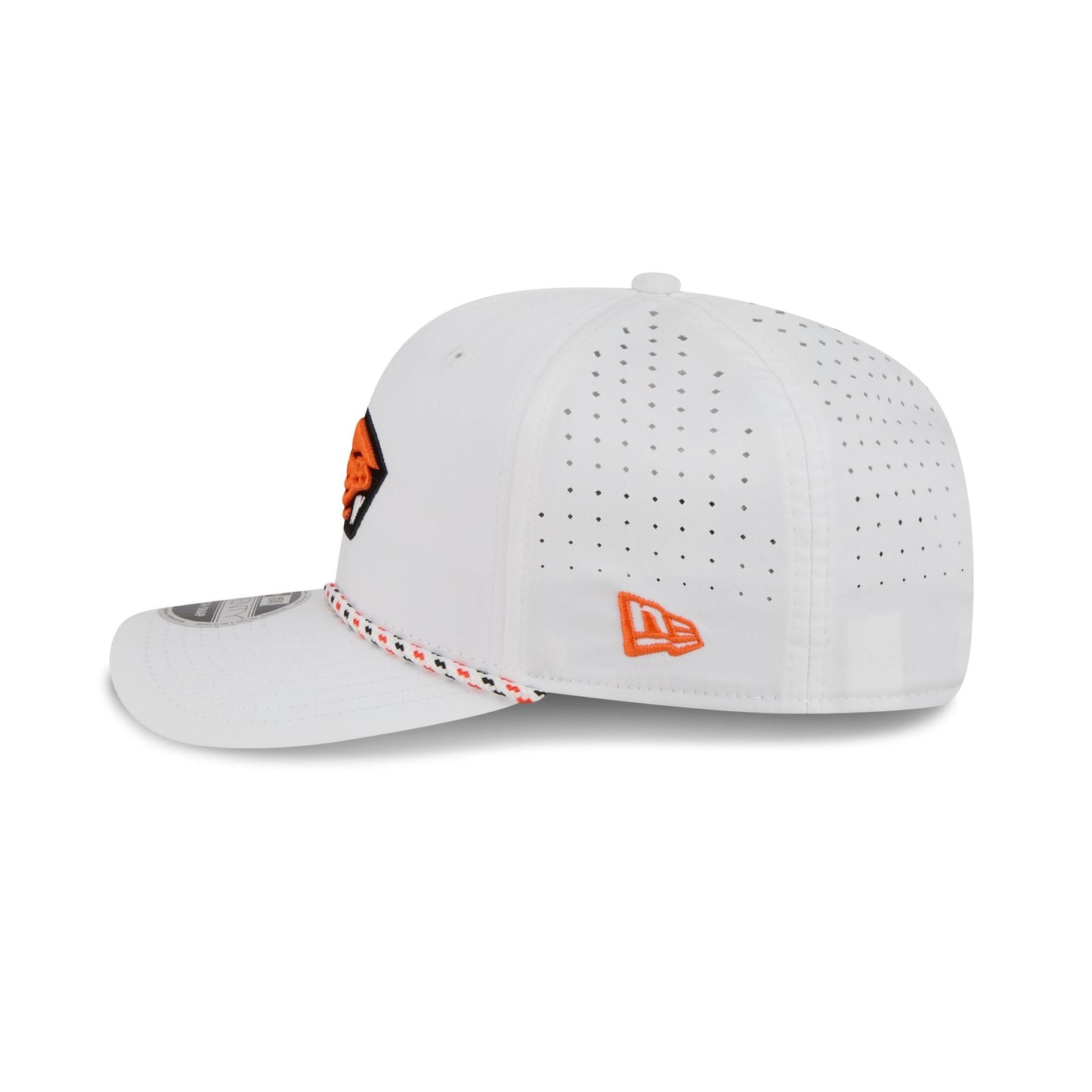 Oregon State Beavers Optic White Performance Rope 9SEVENTY Stretch-Snap Hat