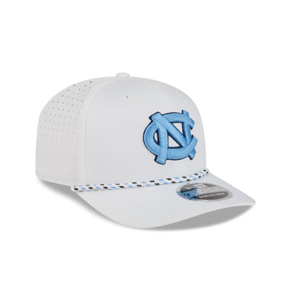 North Carolina Tar Heels Optic White Performance Rope 9SEVENTY Stretch-Snap Hat