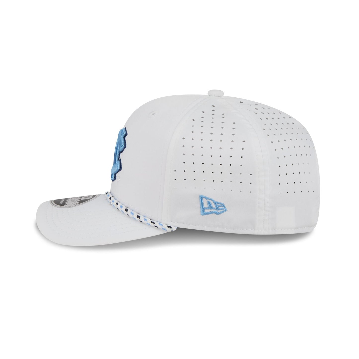 North Carolina Tar Heels Optic White Performance Rope 9SEVENTY Stretch-Snap Hat