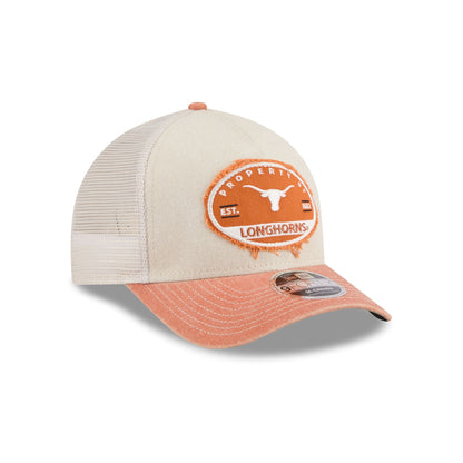 Texas Longhorns Frayed 9FORTY M-Crown A-Frame Trucker Hat