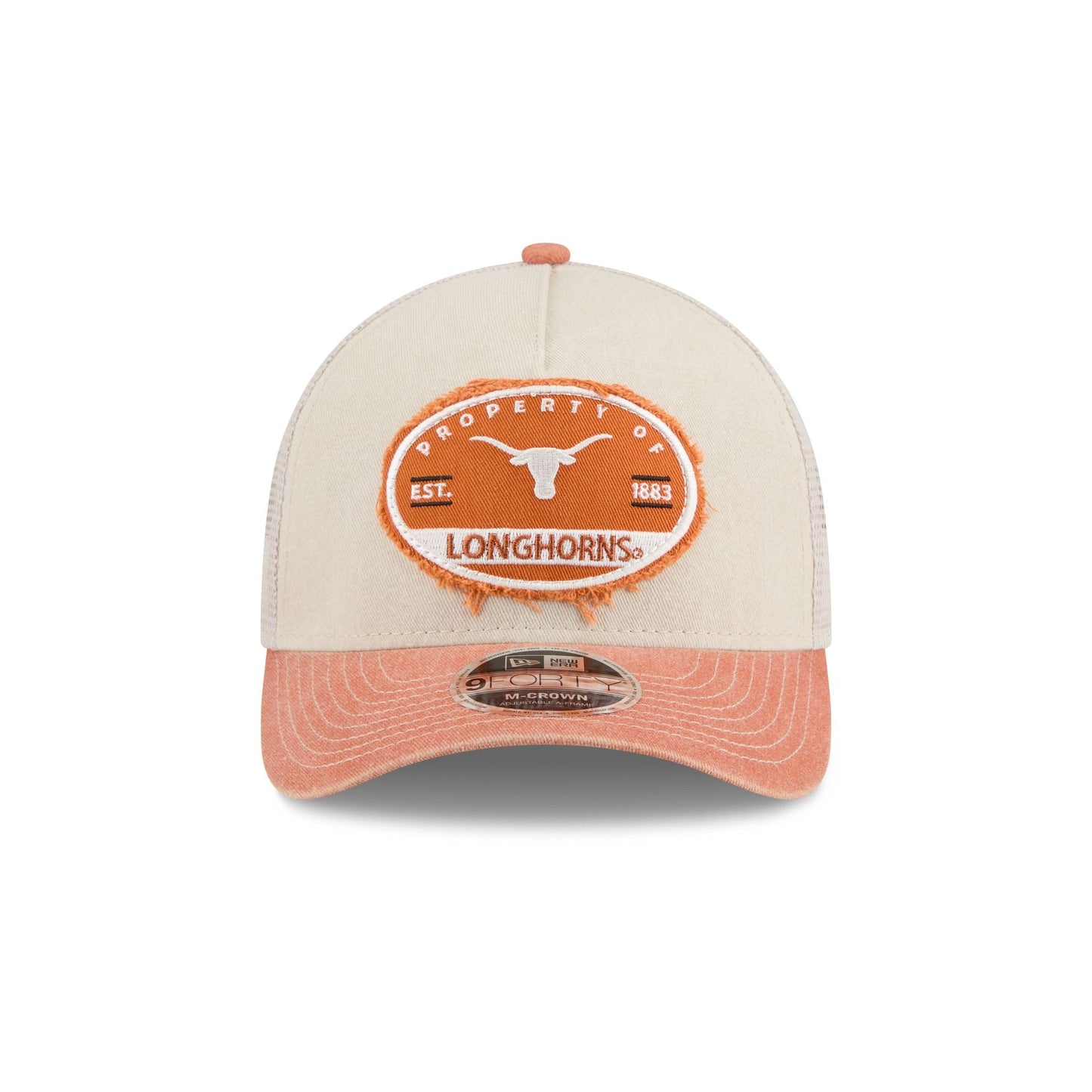 Texas Longhorns Frayed 9FORTY M-Crown A-Frame Trucker Hat