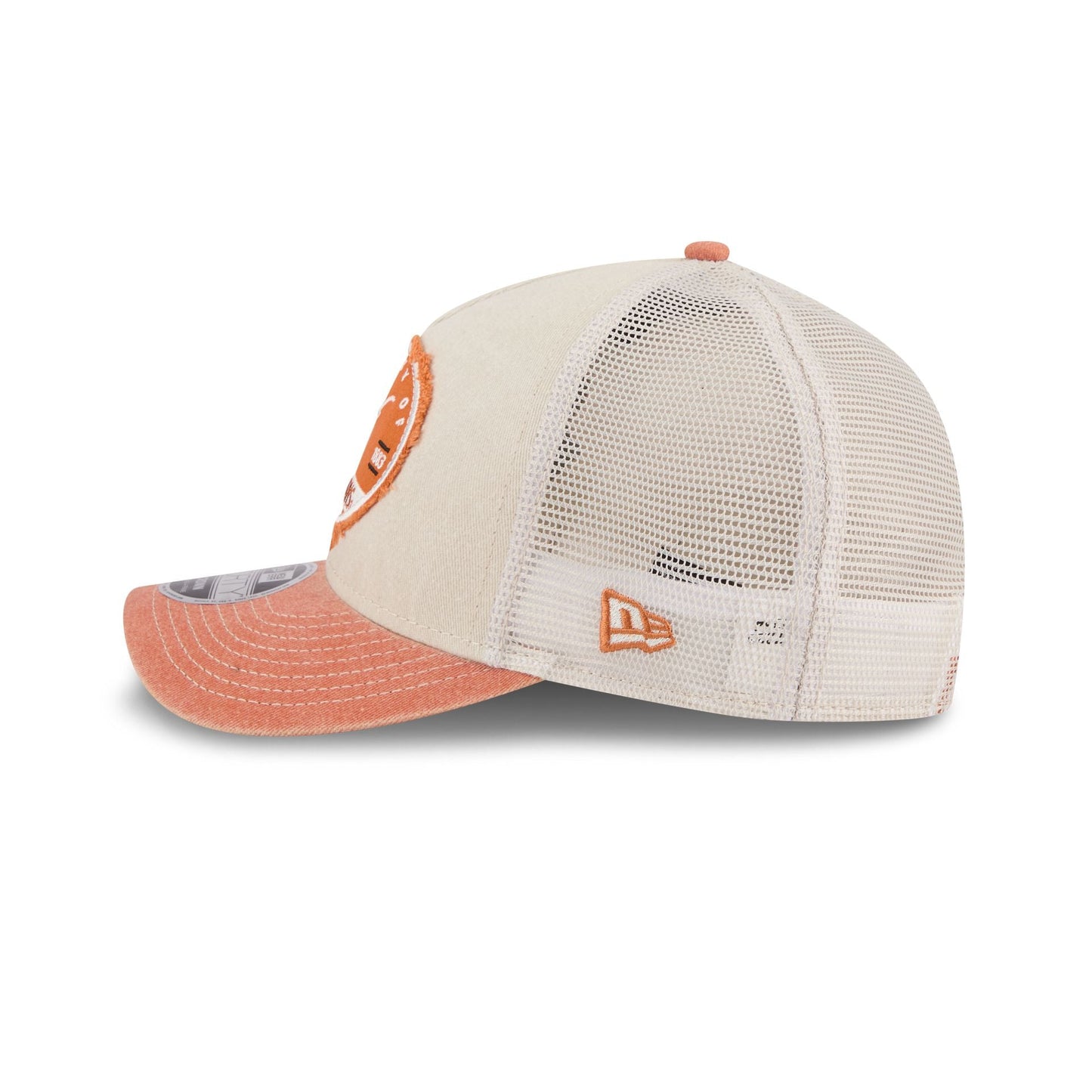 Texas Longhorns Frayed 9FORTY M-Crown A-Frame Trucker Hat