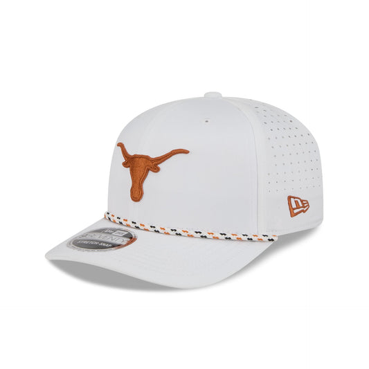 Texas Longhorns Optic White Performance Rope 9SEVENTY Stretch-Snap Hat