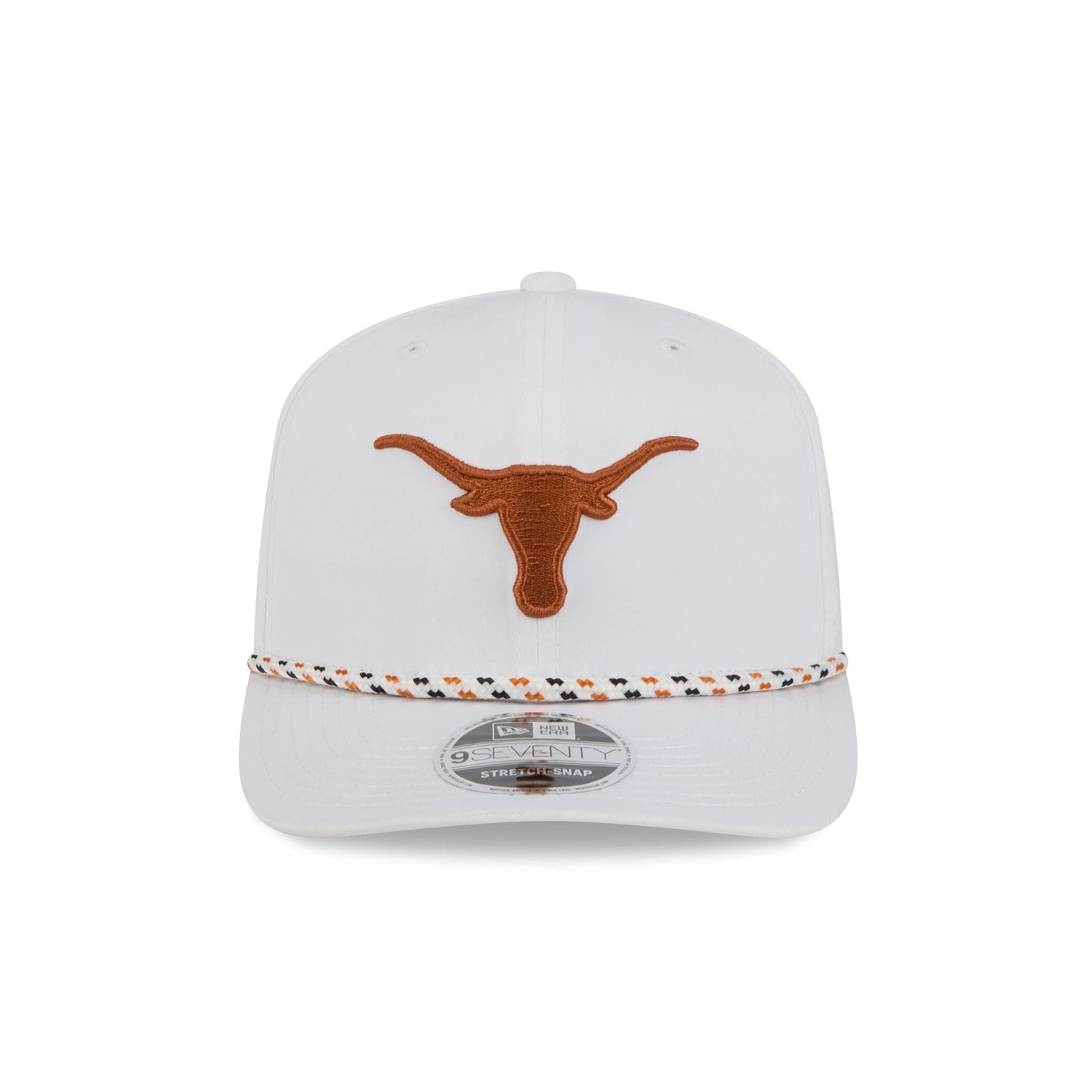 Texas Longhorns Optic White Performance Rope 9SEVENTY Stretch-Snap Hat