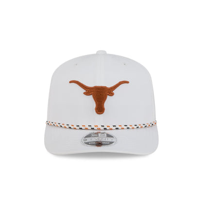 Texas Longhorns Optic White Performance Rope 9SEVENTY Stretch-Snap Hat