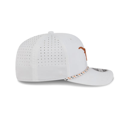 Texas Longhorns Optic White Performance Rope 9SEVENTY Stretch-Snap Hat