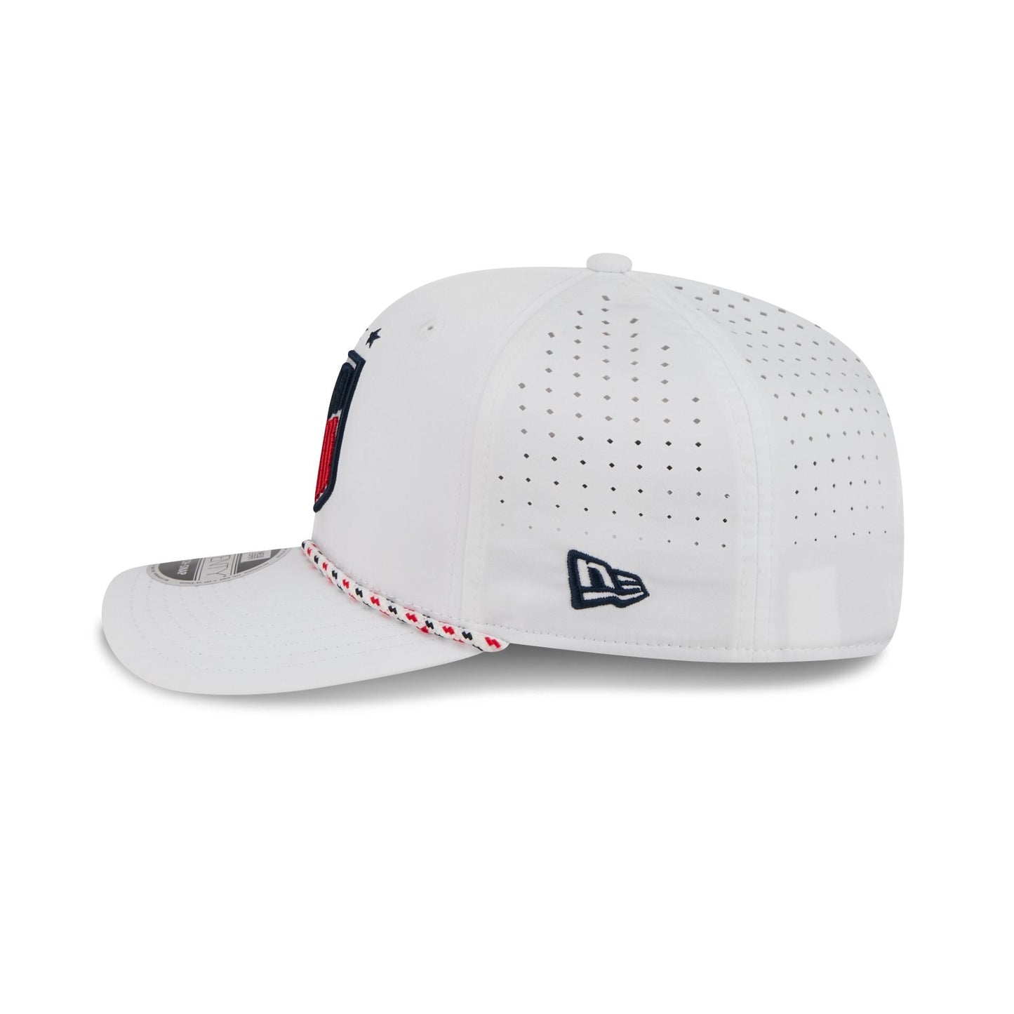 U.S. Soccer Women's National Team Optic White Performance Rope 9SEVENTY Stretch-Snap Hat