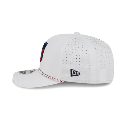 U.S. Soccer Men's National Team Optic White Performance Rope 9SEVENTY Stretch-Snap Hat