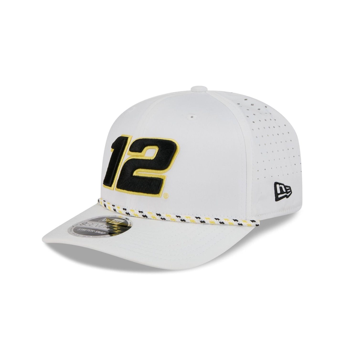 Team Penske Optic White Performance Rope 9SEVENTY Stretch-Snap Hat