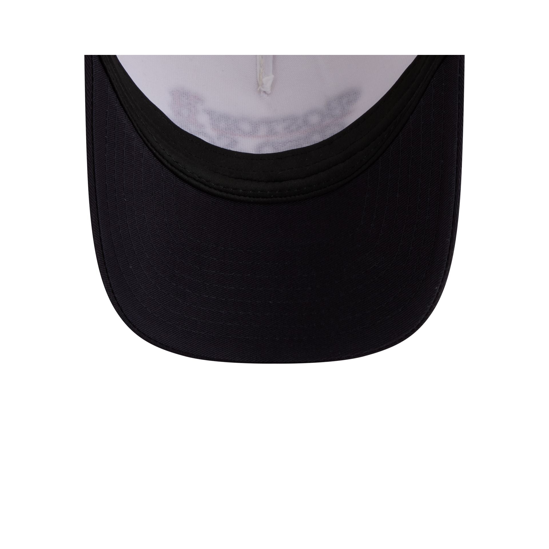 Boston Red Sox Retro Chrome Women's White 9FORTY M-Crown A-Frame Trucker Hat