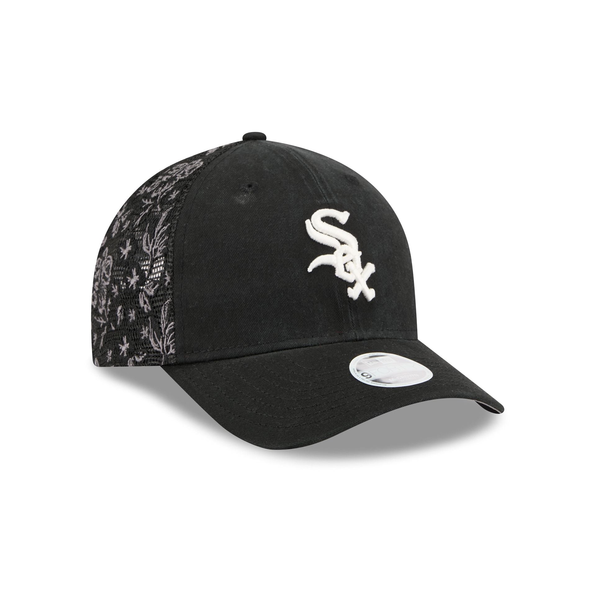 Chicago White Sox Floral Mesh Women's 9FORTY M-Crown Trucker Hat