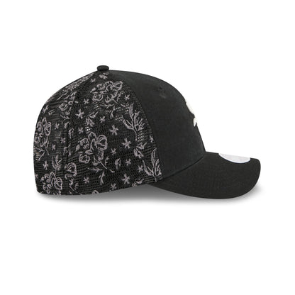Chicago White Sox Floral Mesh Women's 9FORTY M-Crown Trucker Hat