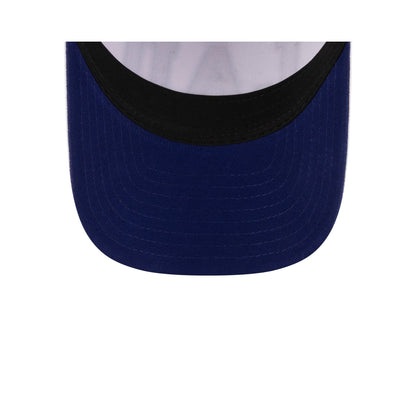 Los Angeles Dodgers Optic White Felt Logo Women's 9FORTY M-Crown A-Frame Trucker Hat