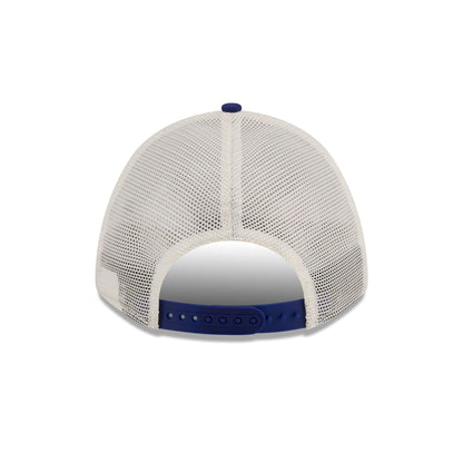 Los Angeles Dodgers Retro Chrome Women's White 9FORTY M-Crown A-Frame Trucker Hat