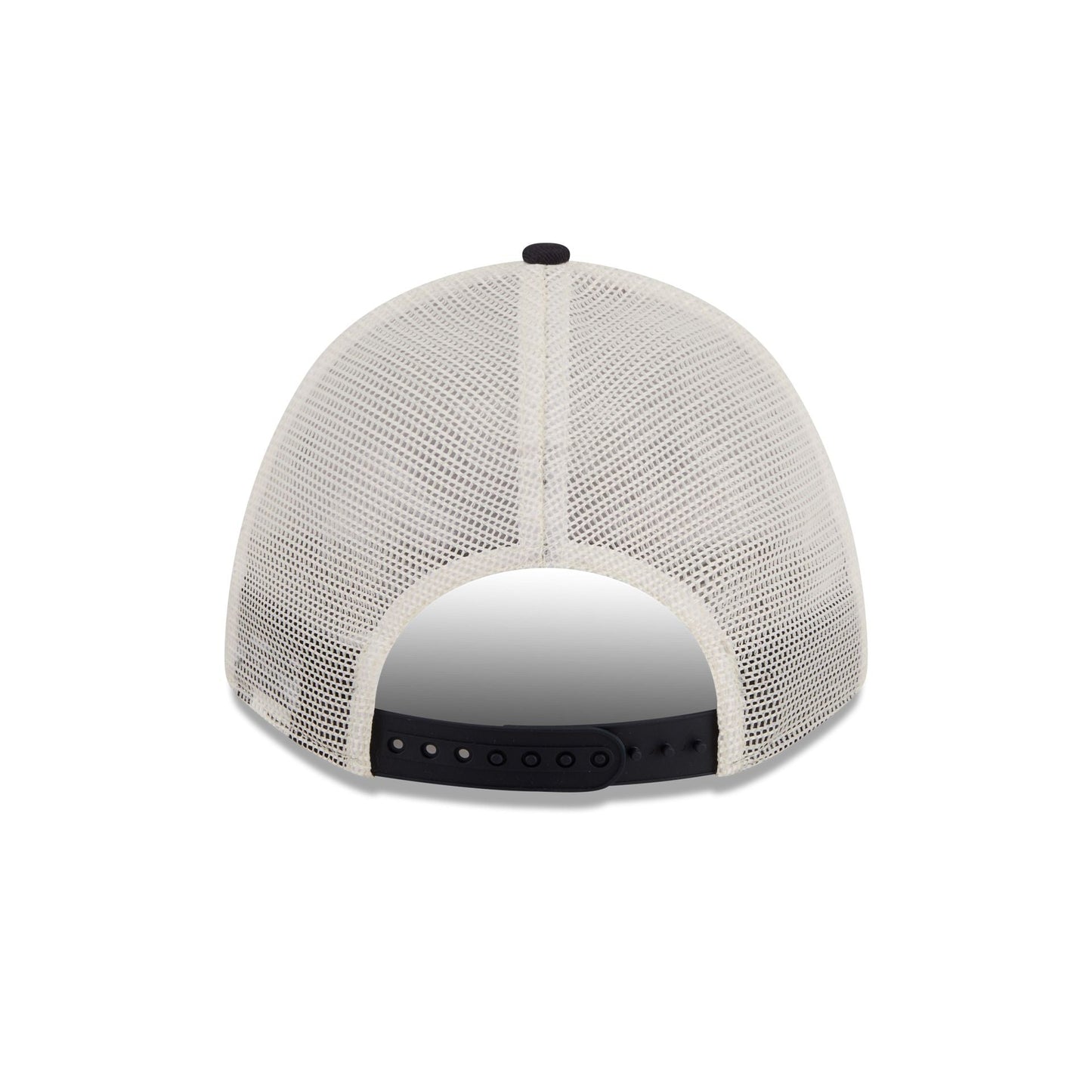 New York Yankees Retro Chrome Women's White 9FORTY M-Crown A-Frame Trucker Hat
