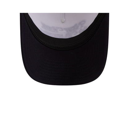 New York Yankees Retro Chrome Women's White 9FORTY M-Crown A-Frame Trucker Hat