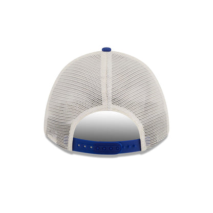 Golden State Warriors Retro Chrome Women's White 9FORTY M-Crown A-Frame Trucker Hat
