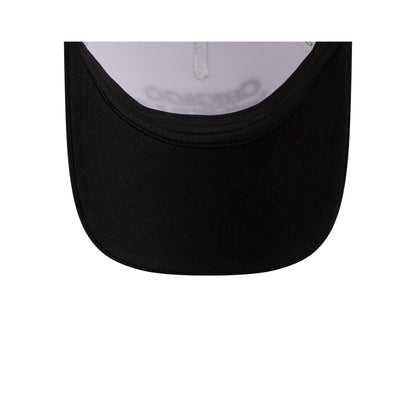 Chicago Bulls Retro Chrome Women's White 9FORTY M-Crown A-Frame Trucker Hat