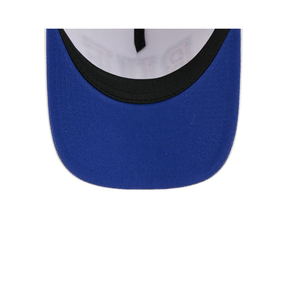 Buffalo Bills Optic White Felt Logo Women's 9FORTY M-Crown A-Frame Trucker Hat