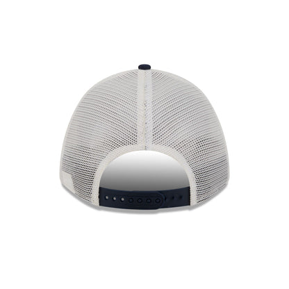 Chicago Bears Retro Chrome Women's White 9FORTY M-Crown A-Frame Trucker Hat