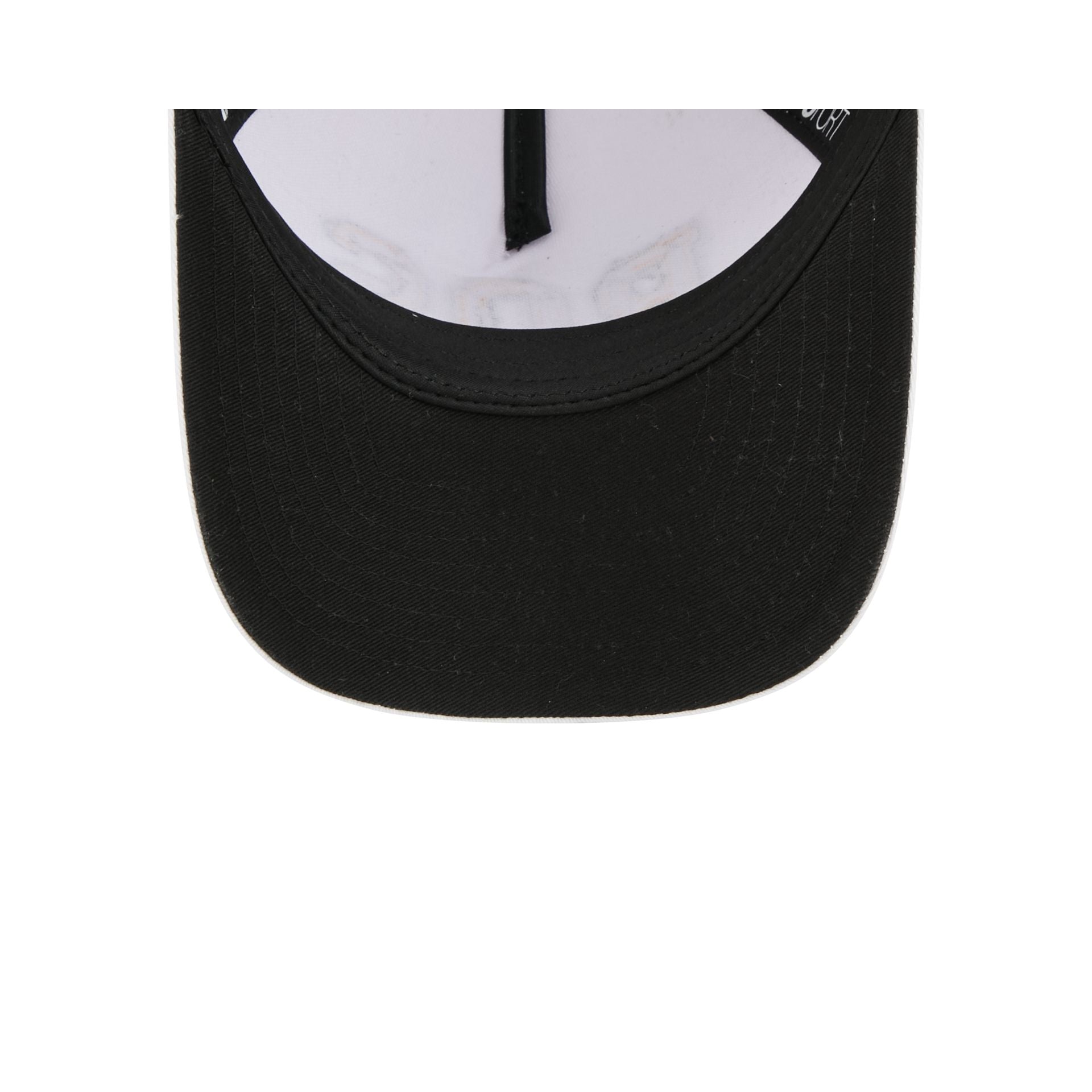 Boston Bruins Optic White Felt Logo Women's 9FORTY M-Crown A-Frame Trucker Hat