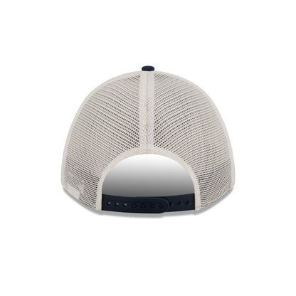 Dallas Cowboys Retro Chrome Women's White 9FORTY M-Crown A-Frame Trucker Hat