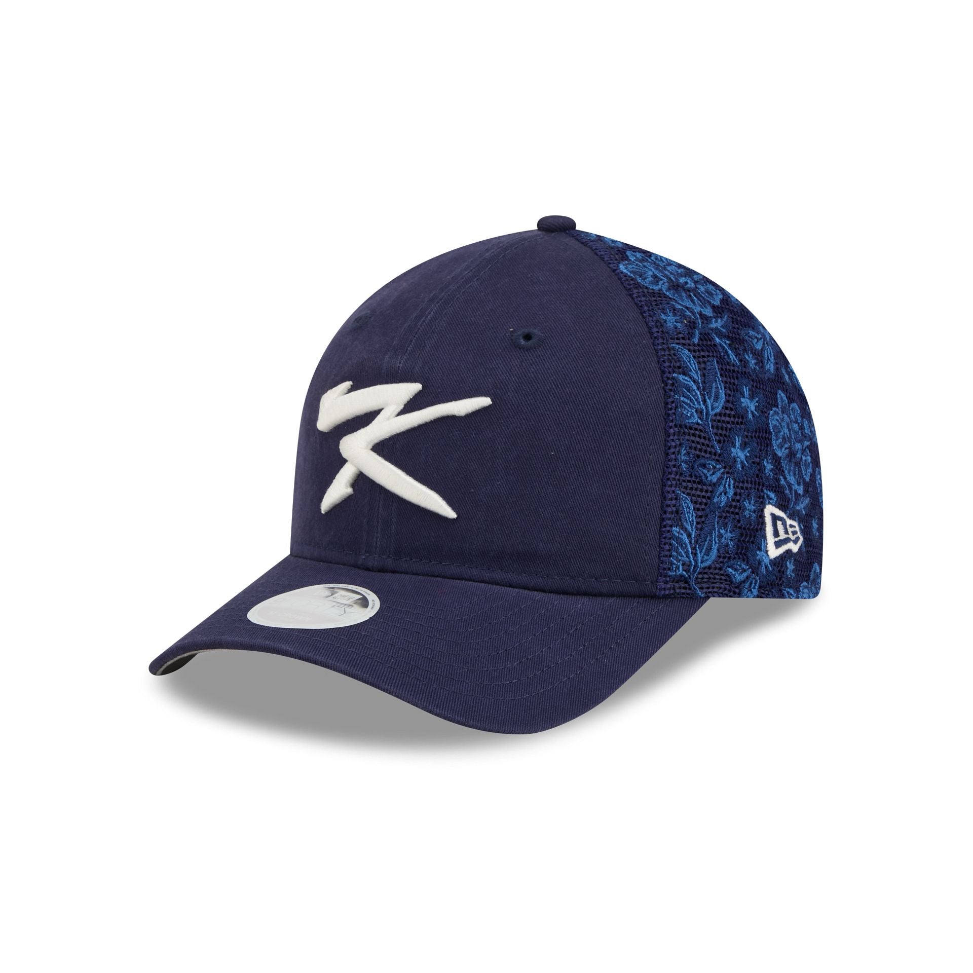 Korea Floral Mesh Women's 9FORTY M-Crown Trucker Hat