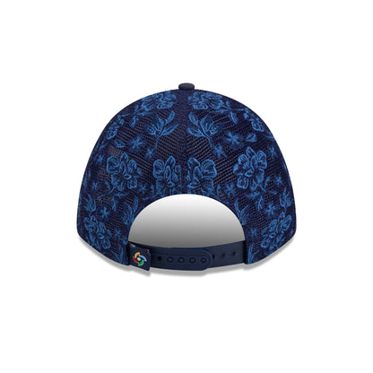 Korea Floral Mesh Women's 9FORTY M-Crown Trucker Hat
