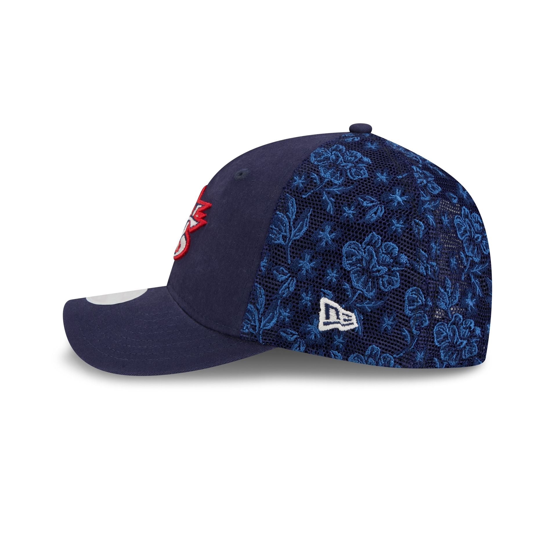USA Floral Mesh Women's 9FORTY M-Crown Trucker Hat