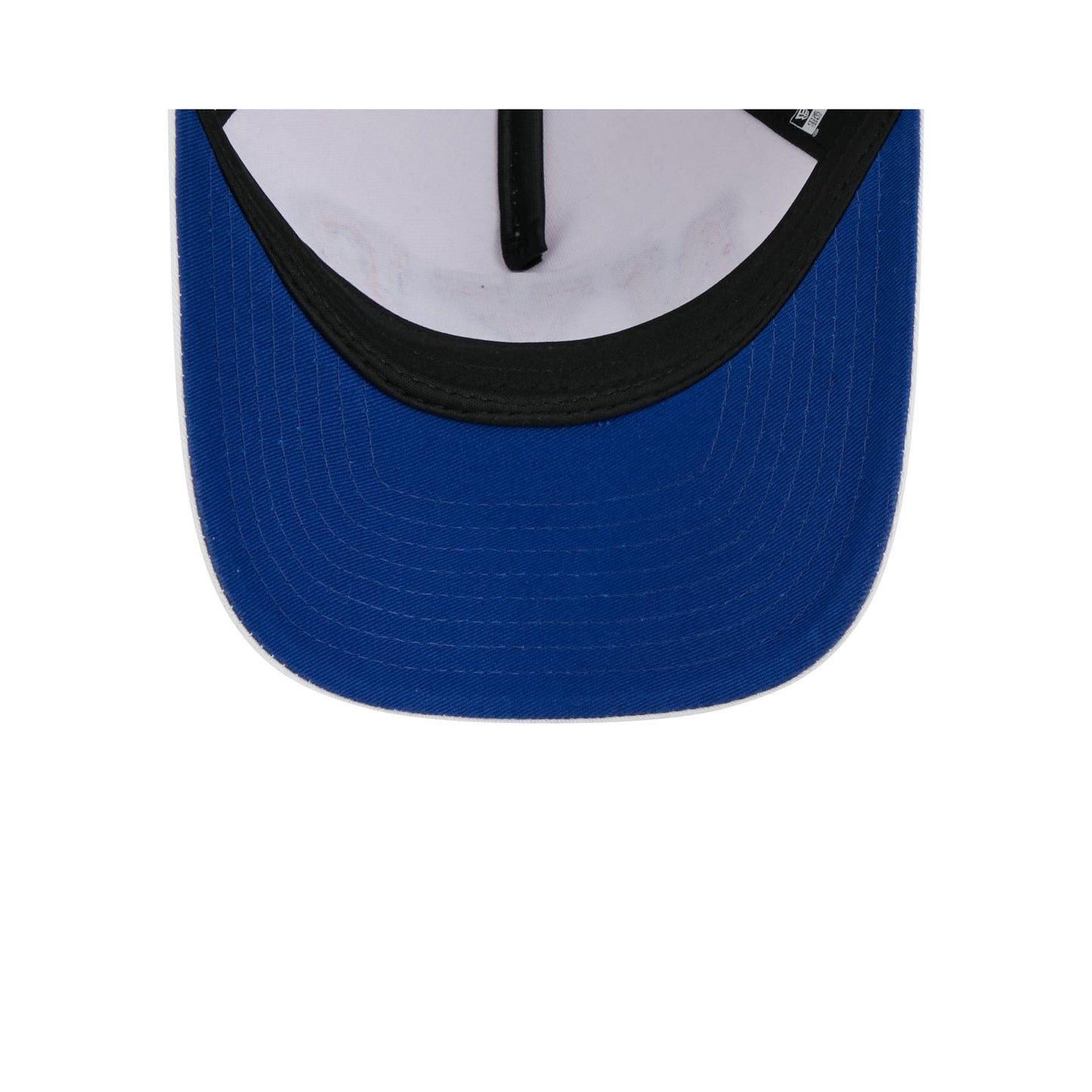 New York Rangers Optic White Felt Logo Women's 9FORTY M-Crown A-Frame Trucker Hat