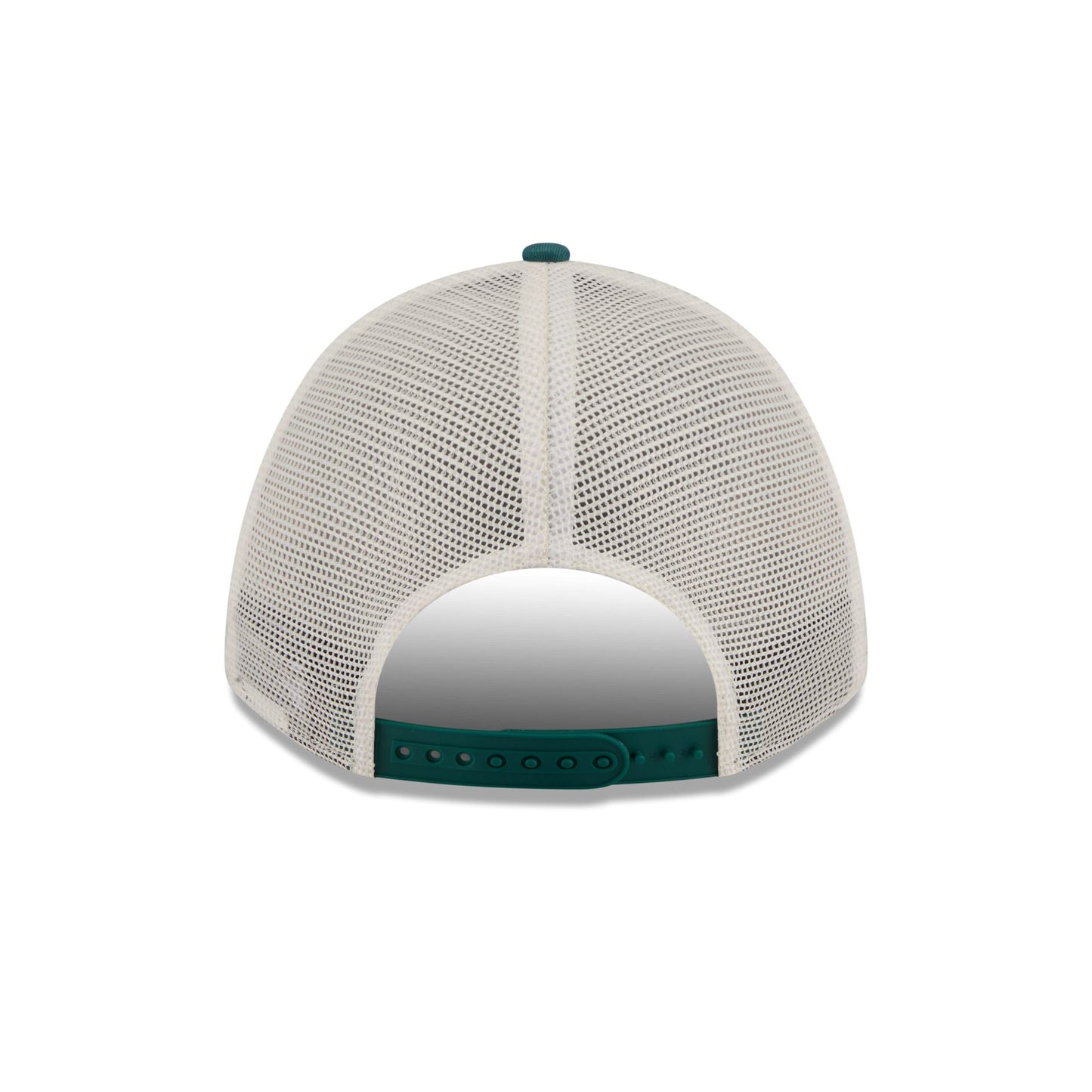 Philadelphia Eagles Retro Chrome Women's White 9FORTY M-Crown A-Frame Trucker Hat