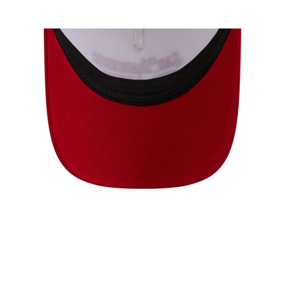San Francisco 49ers Retro Chrome Women's White 9FORTY M-Crown A-Frame Trucker Hat