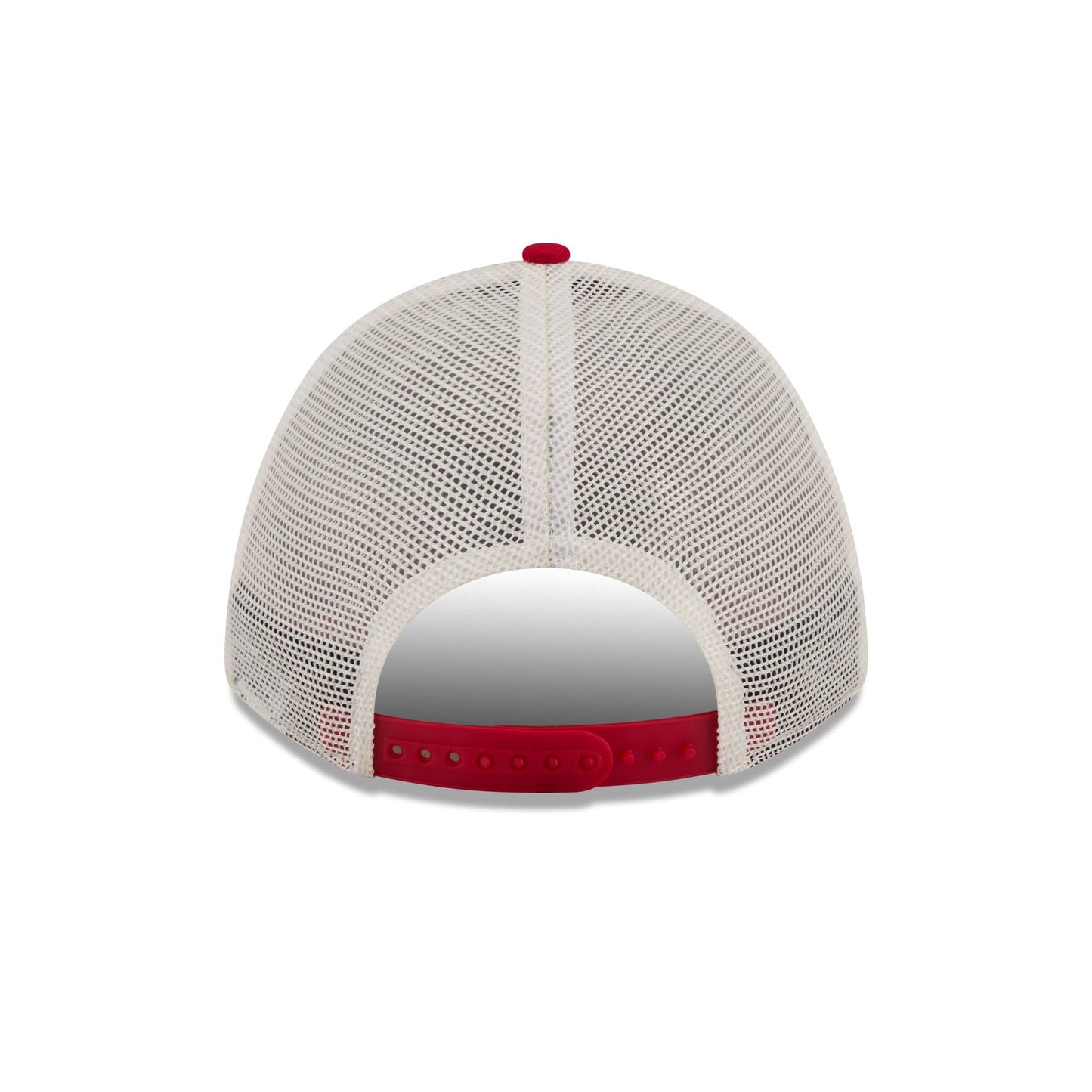 Detroit Red Wings Retro Chrome Women's White 9FORTY M-Crown A-Frame Trucker Hat