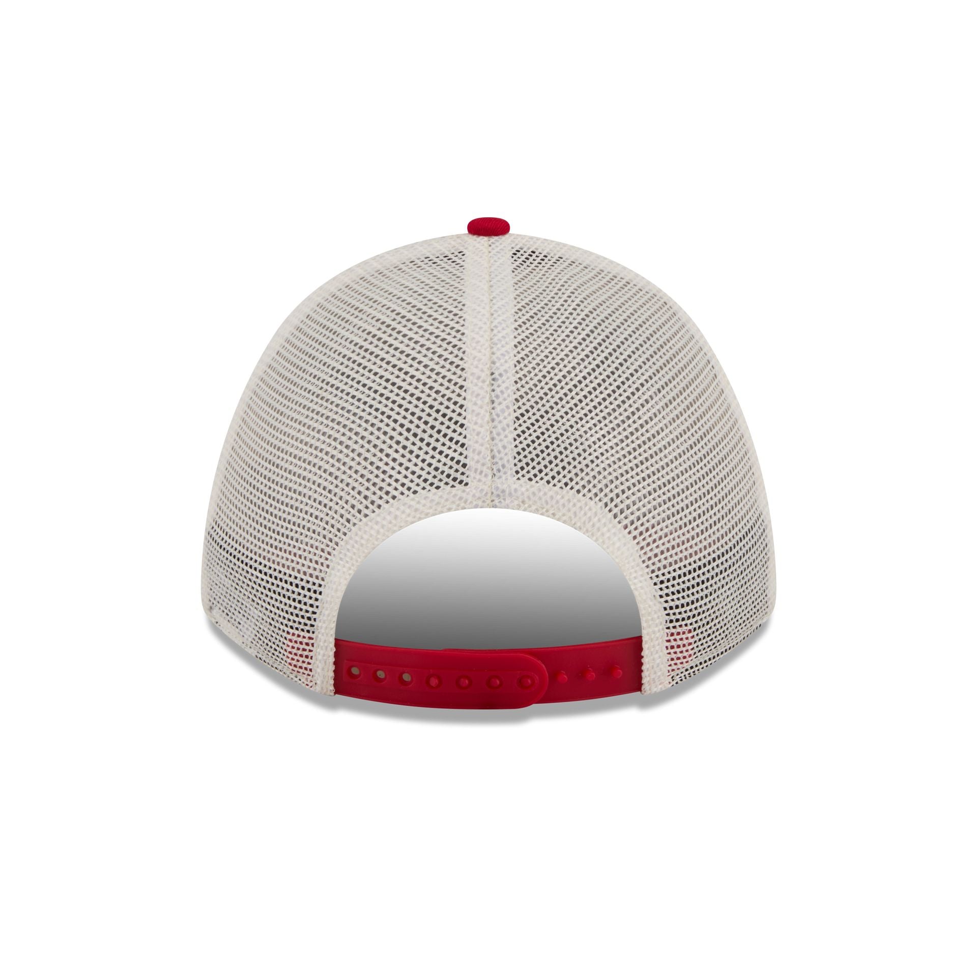 Detroit Red Wings Retro Chrome Women's White 9FORTY M-Crown A-Frame Trucker Hat