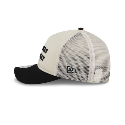 Los Angeles Kings Retro Chrome Women's White 9FORTY M-Crown A-Frame Trucker Hat