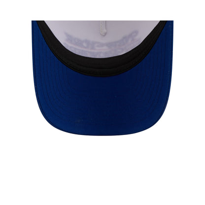 New York Rangers Retro Chrome Women's White 9FORTY M-Crown A-Frame Trucker Hat