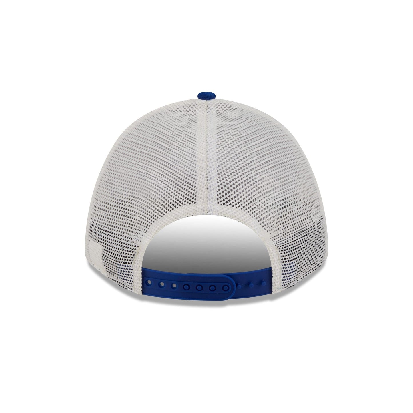 Duke Blue Devils Retro Chrome Women's White 9FORTY M-Crown A-Frame Trucker Hat