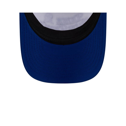 Duke Blue Devils Retro Chrome Women's White 9FORTY M-Crown A-Frame Trucker Hat