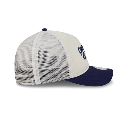 Georgetown Hoyas Retro Chrome Women's White 9FORTY M-Crown A-Frame Trucker Hat