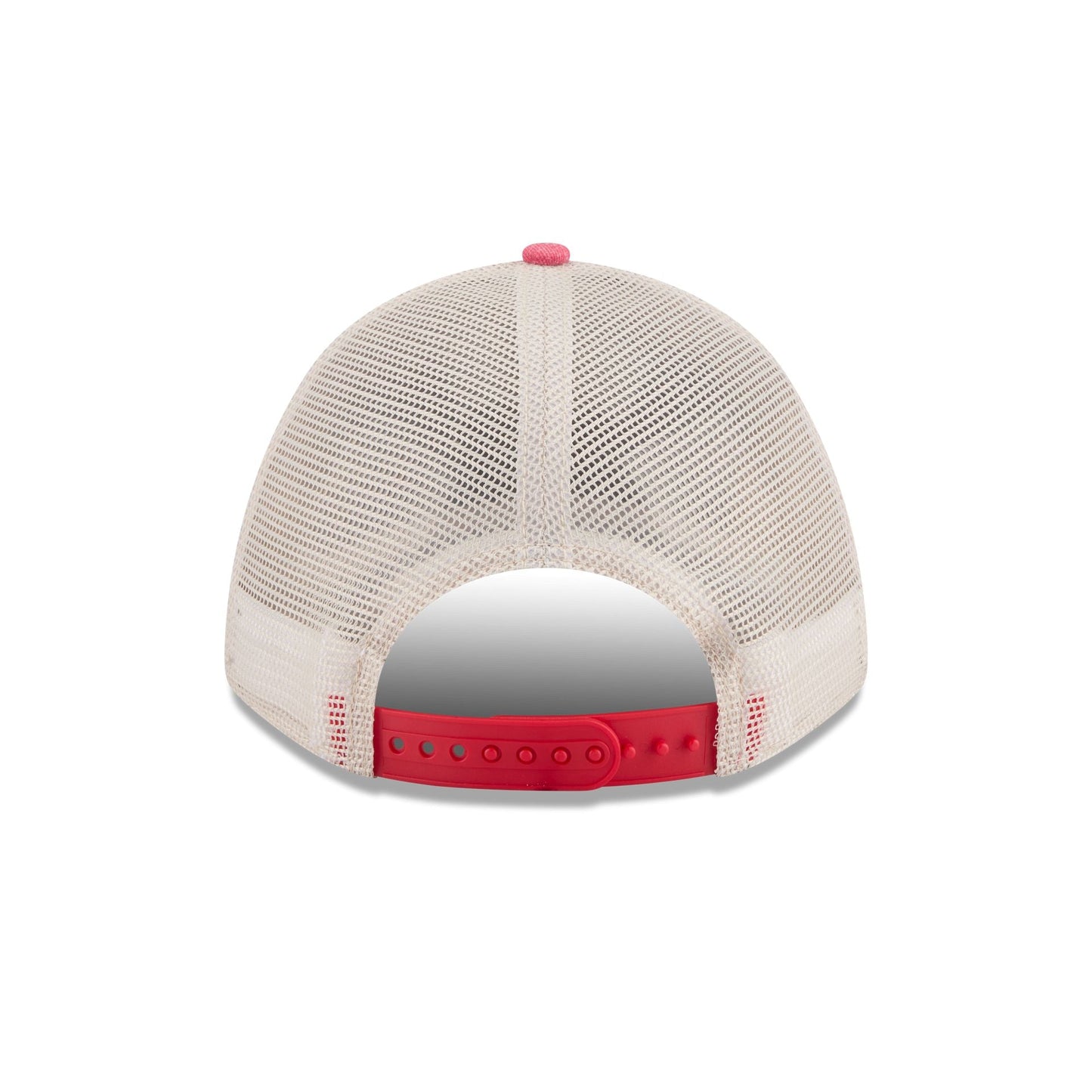 Ohio State Buckeyes Frayed 9FORTY M-Crown A-Frame Trucker Hat