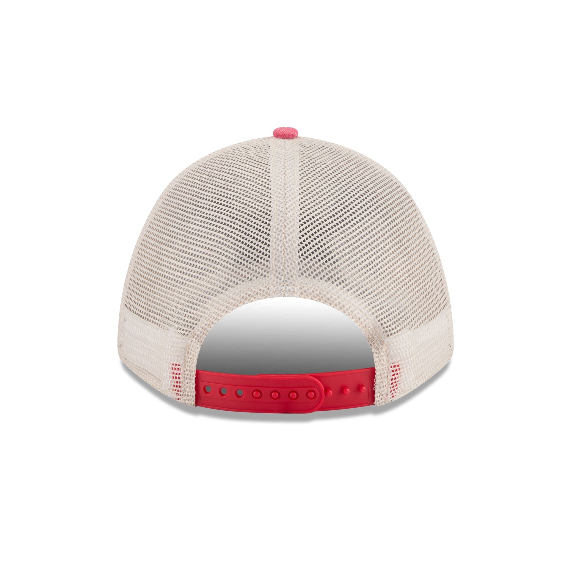 Ohio State Buckeyes Frayed 9FORTY M-Crown A-Frame Trucker Hat