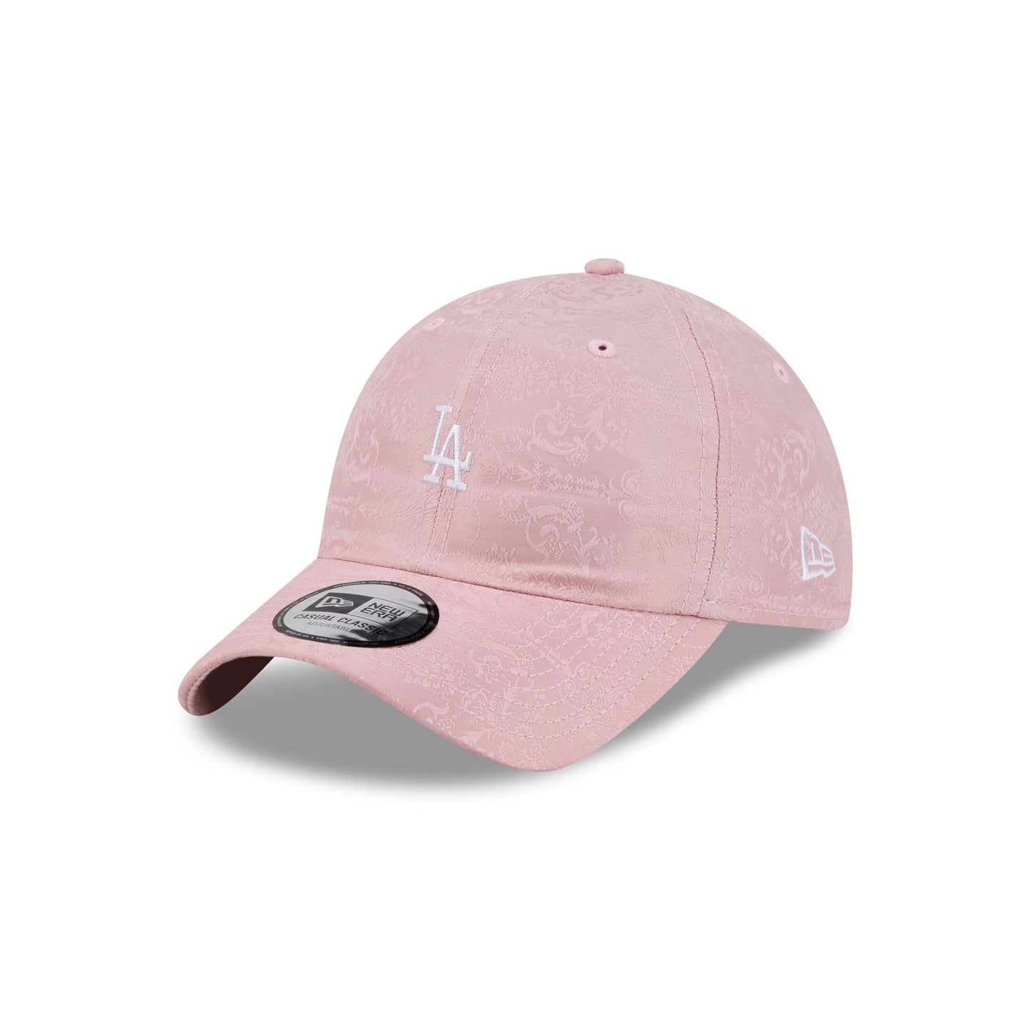 Los Angeles Dodgers Vintage Satin Pink Casual Classic Adjustable Hat