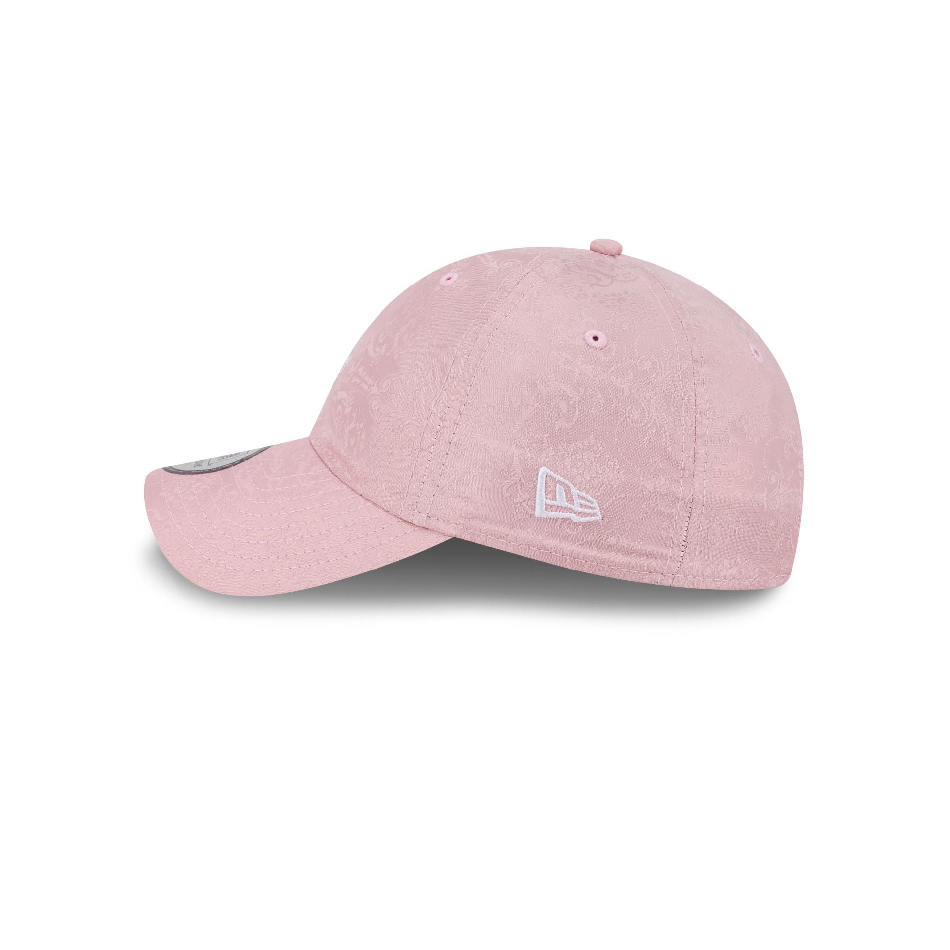 Los Angeles Dodgers Vintage Satin Pink Casual Classic Adjustable Hat