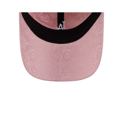 Los Angeles Dodgers Vintage Satin Pink Casual Classic Adjustable Hat