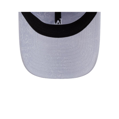 Los Angeles Dodgers Vintage Satin Gray Casual Classic Adjustable Hat