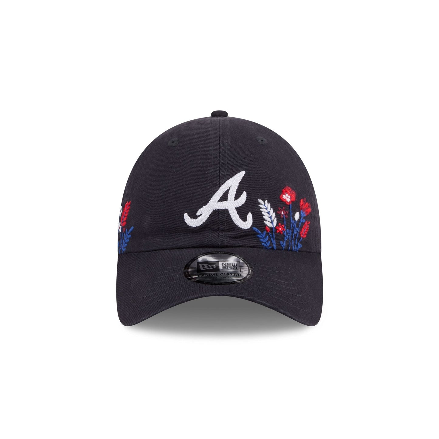 Atlanta Braves Wildflower Casual Classic Adjustable Hat