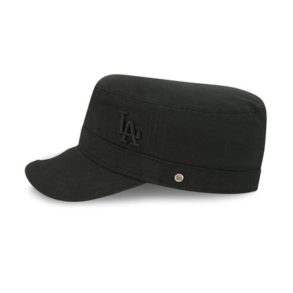 Los Angeles Dodgers Women's Cadet Black Military Adjustable Hat